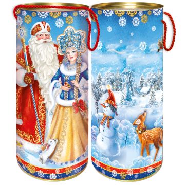 НГ Туба картонная до1,5кг d12см высота 34,5см Традиция 1/9