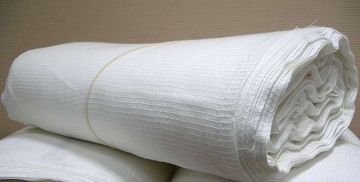Вафельное полотно отбеленное отрез (0,40мх10м) 140г/м2 1/25