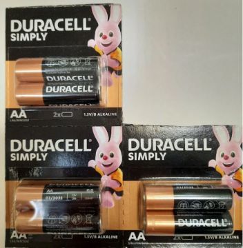 Элемент питания alkaline DURAСELL АА (LR6, 15А) 2/6