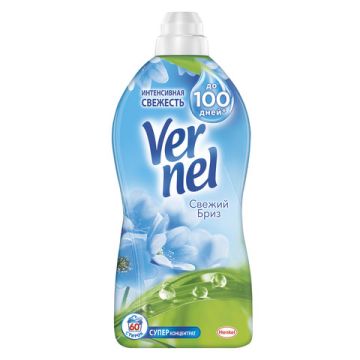 Кондиционер для белья VERNEL (Вернель)  1,82л, Свежий бриз 1/8 