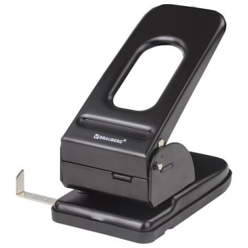 Дырокол на 60листов металлический мощный черный Style Brauberg 1/12