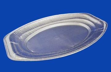 Касалетка алюминиевая поднос 430х275х32/282х162мм 1785мл 30/120