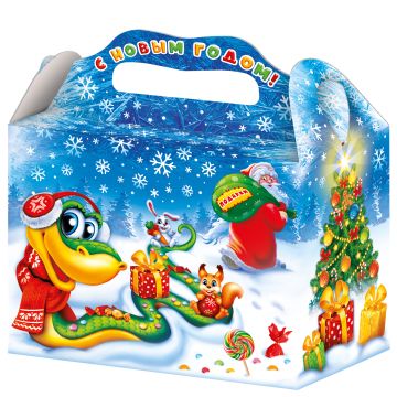 НГ Коробка до 2,5кг 245х130х265 Марафон 1/25