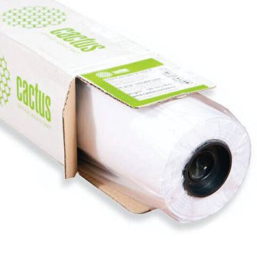 Рулон д/плоттера 610мм х 45,7м втулка 50,8мм 80г/м2  белизна 171% CACTUS 1/1