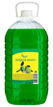 Мыло жидкое 4,2л ПЭТ Яблоко с глицерином GAS 1/1/4