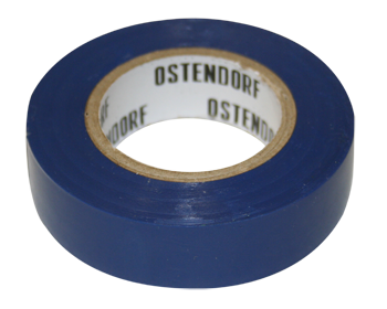 Изолента ПВХ 15х20 синяя Ostendorf 10/200 