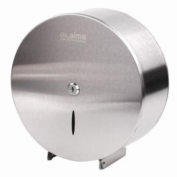 Диспенсер для туалетной бумаги  LAIMA PROFESSIONAL INOX (Система T2)малый нерж сталь 1/10 