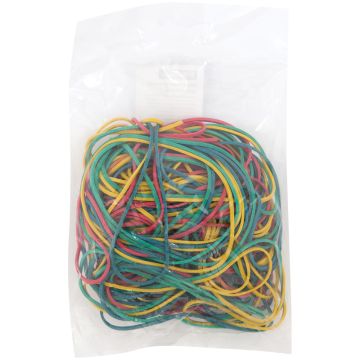 Резинка банк 100гр 80мм цветная OfficeSpace 1/200
