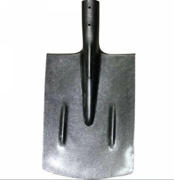 Лопата штыковая прямоугольная нержавейка с ребрами 1,5мм 1/1 