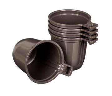 Чашка одноразовая кофейная ПП 200мл коричневая UPAX-UNITY 50/1500 