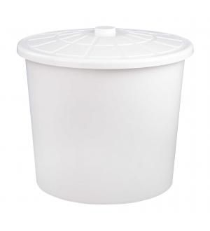 Бак универсальный с крышкой 75л белый 