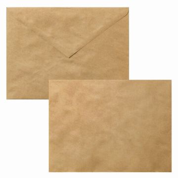 Конверты С5 162х229мм 90г/м2 треугольный клапан крафт клей (50шт) 1/20
