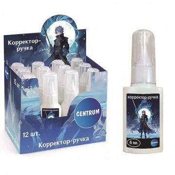 Корректор-ручка 6 мл метал. наконечник Centrum 1/12/48