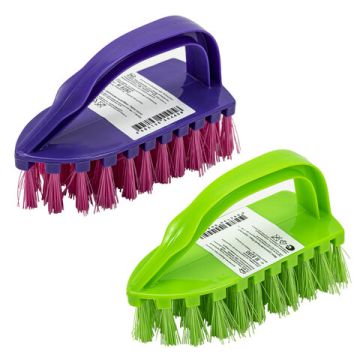 Щетка для одежды IDEA Утюжок, 5х3,5х12 см, цвет ассорти, М 5250 1/18 