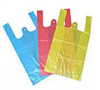 Пакет Майка ПНД (24+12)х43-10 цветная Тригон 100/5000