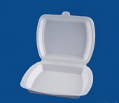 ВПС Ланч-бокс 1-сек (250х195х68) белый LBE-1А вспен 100/100