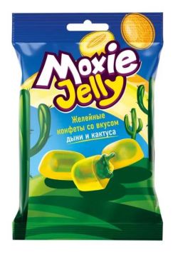 Продукты, Конфеты Moxie Jelly дыня кактус 180г 1/24