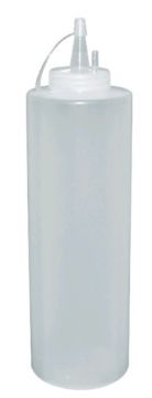 Дозатор для соусов 700мл пластик белый 1/1 