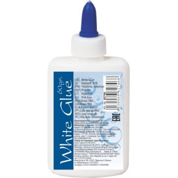 Клей ПВА 60г бумага картон дерево Centrum 1/24/240