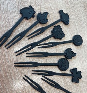 Пика для канапе черная ПП Перинт 1/2000 