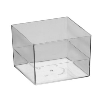 Креманка 60мл 44х44х43мм чаша  Куб прозрачная Complement 30/600