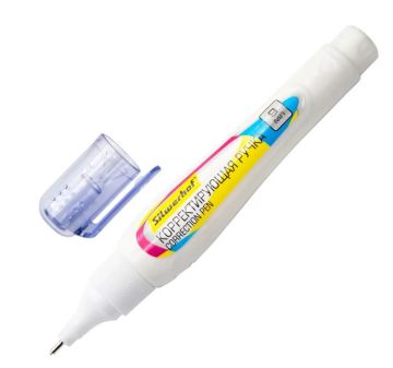 Корректор-ручка 9мл метал. наконечник Silwerhof 1/12