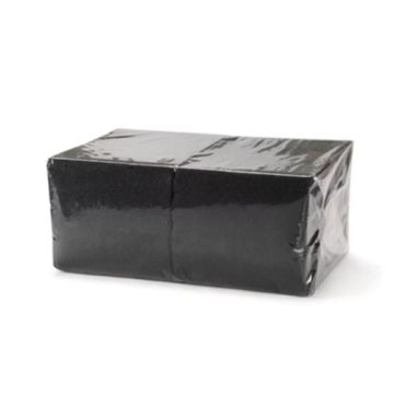 Салфетки биг пак черные интенсив (24х24) (400) 1/9