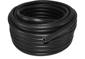 Шланг резиновый черный с оплеткой (50м) 1/1