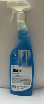 Средство для мытья стекол и зеркал 600мл триггер Sidelit  Грасс GRASS 1/8