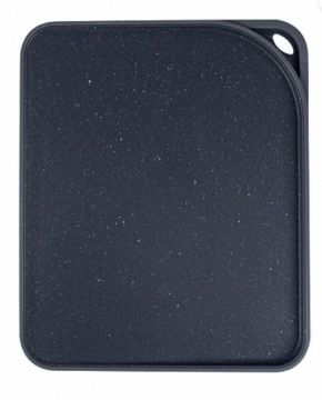 Доска разделочная пластик 36х24х1 Granite серая 1/1 
