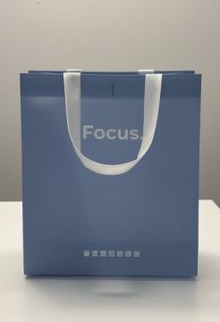 Сумка хозяйственная без молнии (29х25х14) Focus Спанбонд + БОПП-ламинация 1/25/300