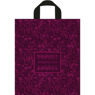 Пакет с петлевой ручкой (31х35)-95 Перфекто Лилу Тико 25/300