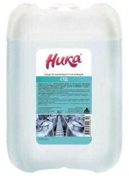 Средство жидкое 6кг НИКА СТД беспенное высокощелочное 1/4 