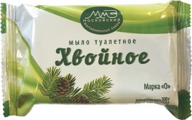 Мыло туалетное 100гр в обертке Хвойное 1/80