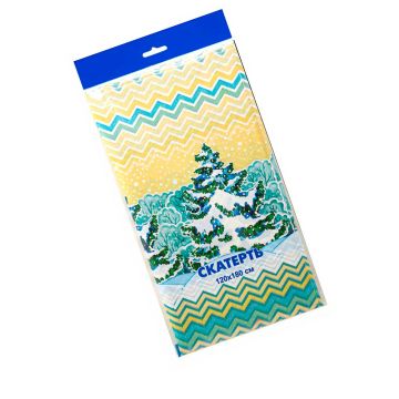 НГ Скатерть120х180см Сказка о зиме 1/50