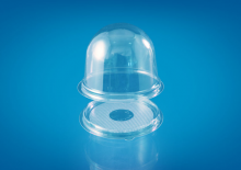 Емкость пирожное ПР-Т-85  крышка d-90  65/390