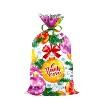 НГ Пакет подарочный (20х35) полипропилен Карнавал 100/2000