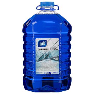 Средство для мытья стекол и зеркал ПЭТ 5л HELP 1/2 