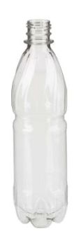ПЭТ бутылка 0,5л горло 28мм прозрачная КЗН 195/195