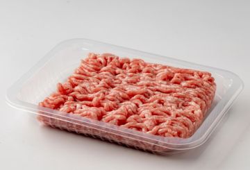 Лоток под запайку  187х137х25 прозрачный 400мл ЮУП 400/400 