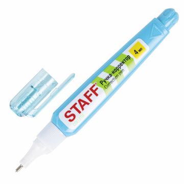 Корректор-ручка 4мл металлический наконечник STAFF College 1/12