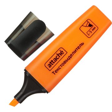 Текстмаркер оранжевый 1-5мм Attache Colored  1/24/1152
