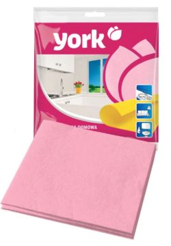 Салфетка вискозная (35х35) YORK  (5шт) 85г/м2  1/36