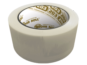 Клейкая лента (скотч) (48х66) прозрачная Нова Ролл 203 6/36