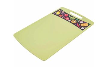 Доска разделочная пластиковая 33,5х22см Bergamo салатовая 1/1 