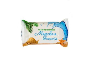 Мыло туалетное 100гр в обертке Морская свежесть 1/80