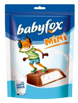 Продукты, Конфеты BabyFox mini с молочной начинкой 120 г 1/16