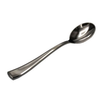 Одноразовая Ложка столовая 175мм металлик 50/1000