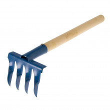 Грабли витые 4-х зубые садовые 1/1