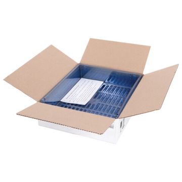 Лоток горизонтальный для бумаг 340х270х70мм (3шт) тонир синий Office Brauberg 1/1 (Клиент)